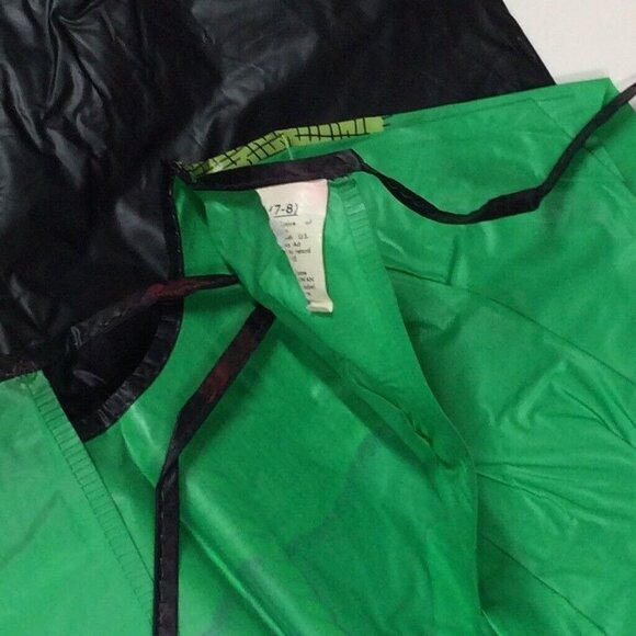 Vintage 80s Wizard Of Oz Scarecrow Green Costume S 50th Anniversary Halloween - Picture 9 of 10